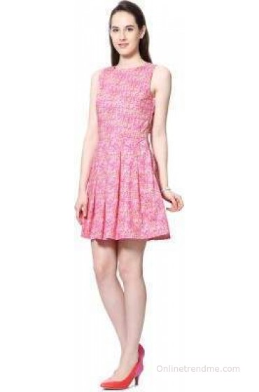 Allen Solly Women's Gathered Dress